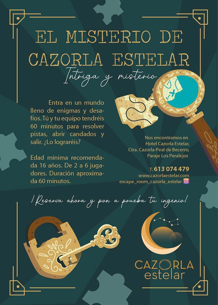 Escape Room en Cazorla Estelar